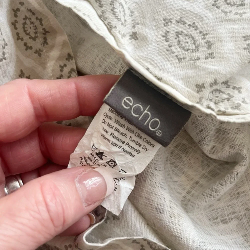 Echo Odyssey Pillow Shams King Size Set